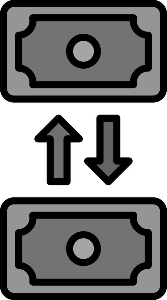 ícone de vetor de transferência