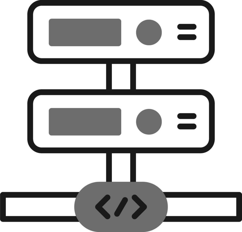 Processo interno vetor ícone