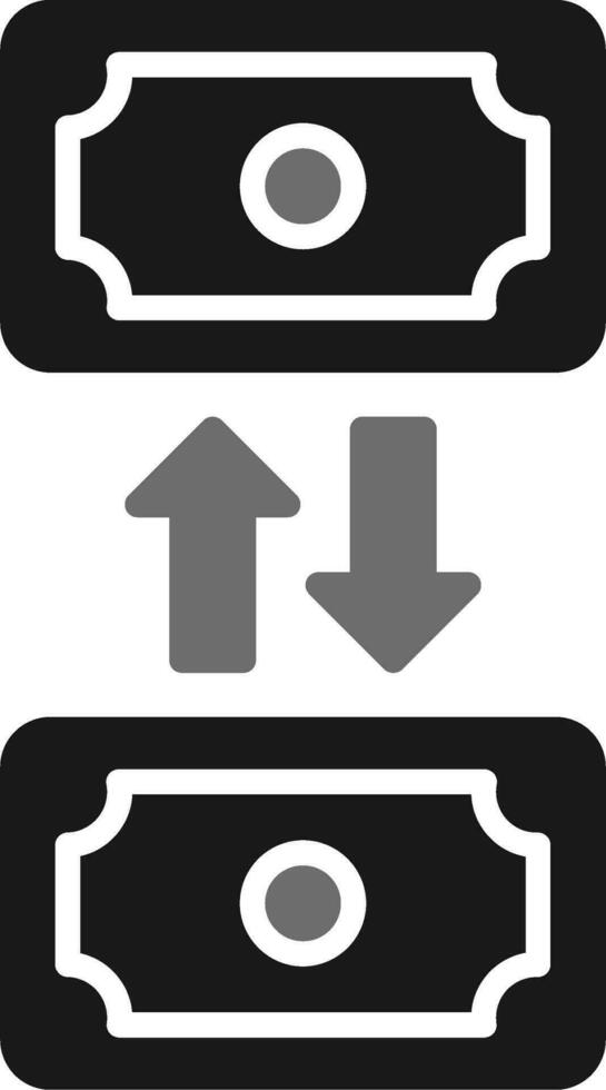 ícone de vetor de transferência