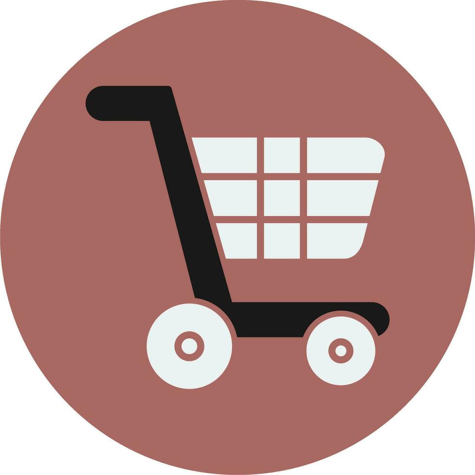 ícone de vetor de compras