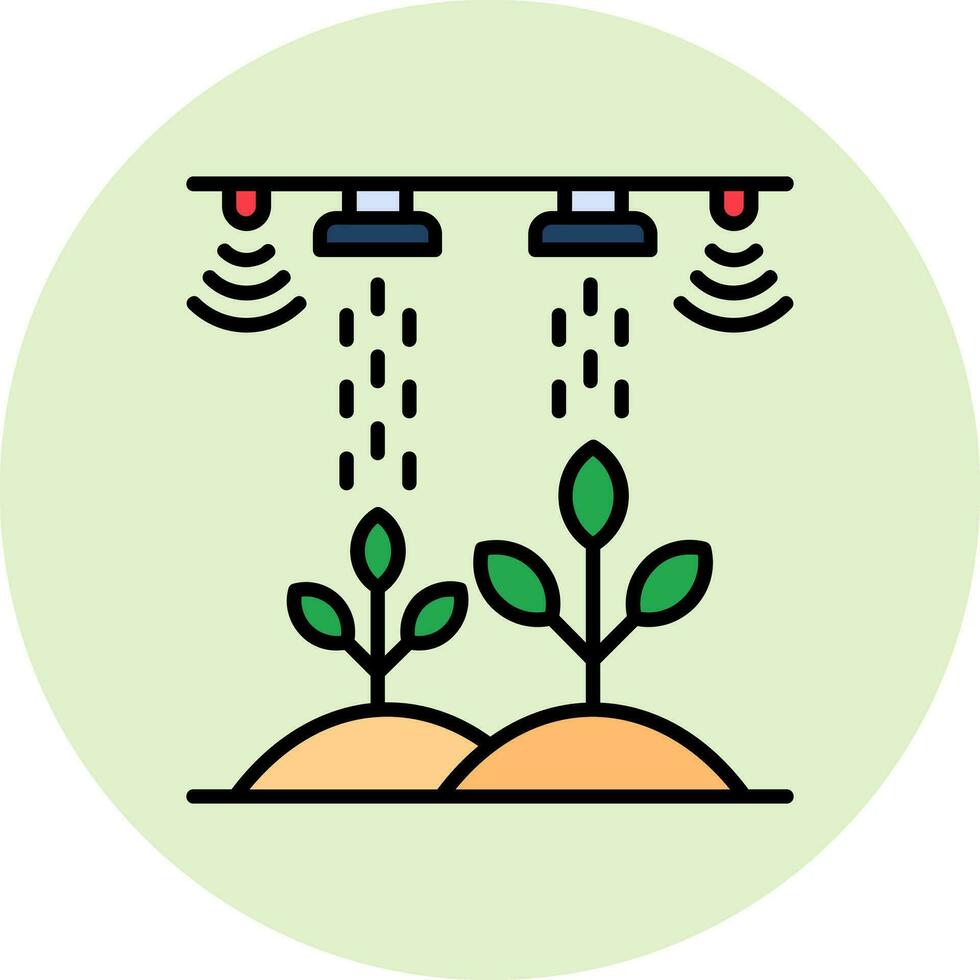 ícone de vetor de fazenda inteligente