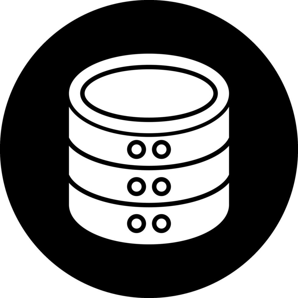 bases de dados vetor ícone