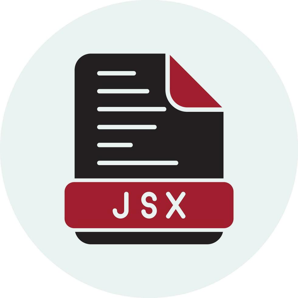 jsx vetor ícone