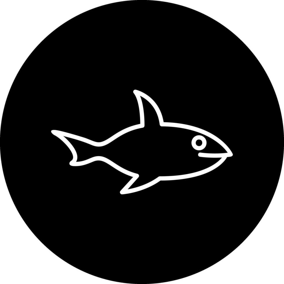 ícone de vetor de tubarão
