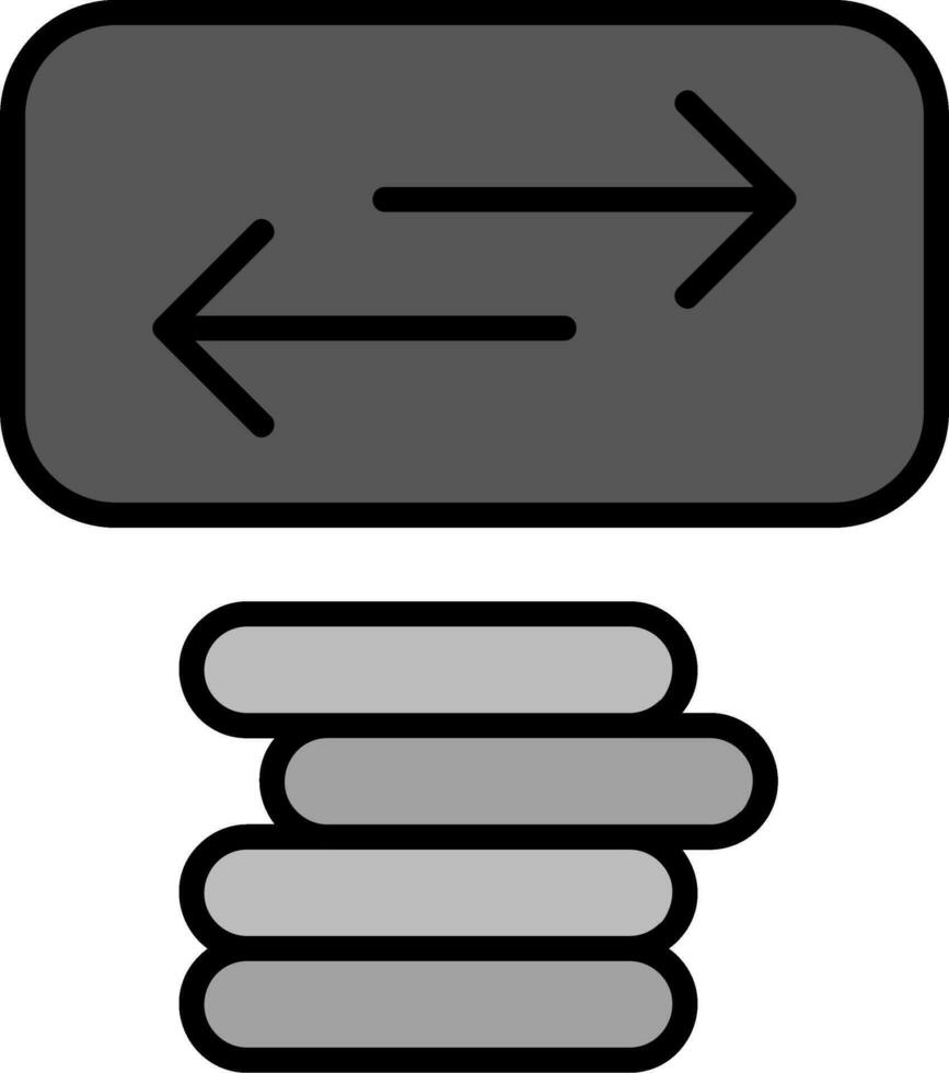 ícone de vetor de transação