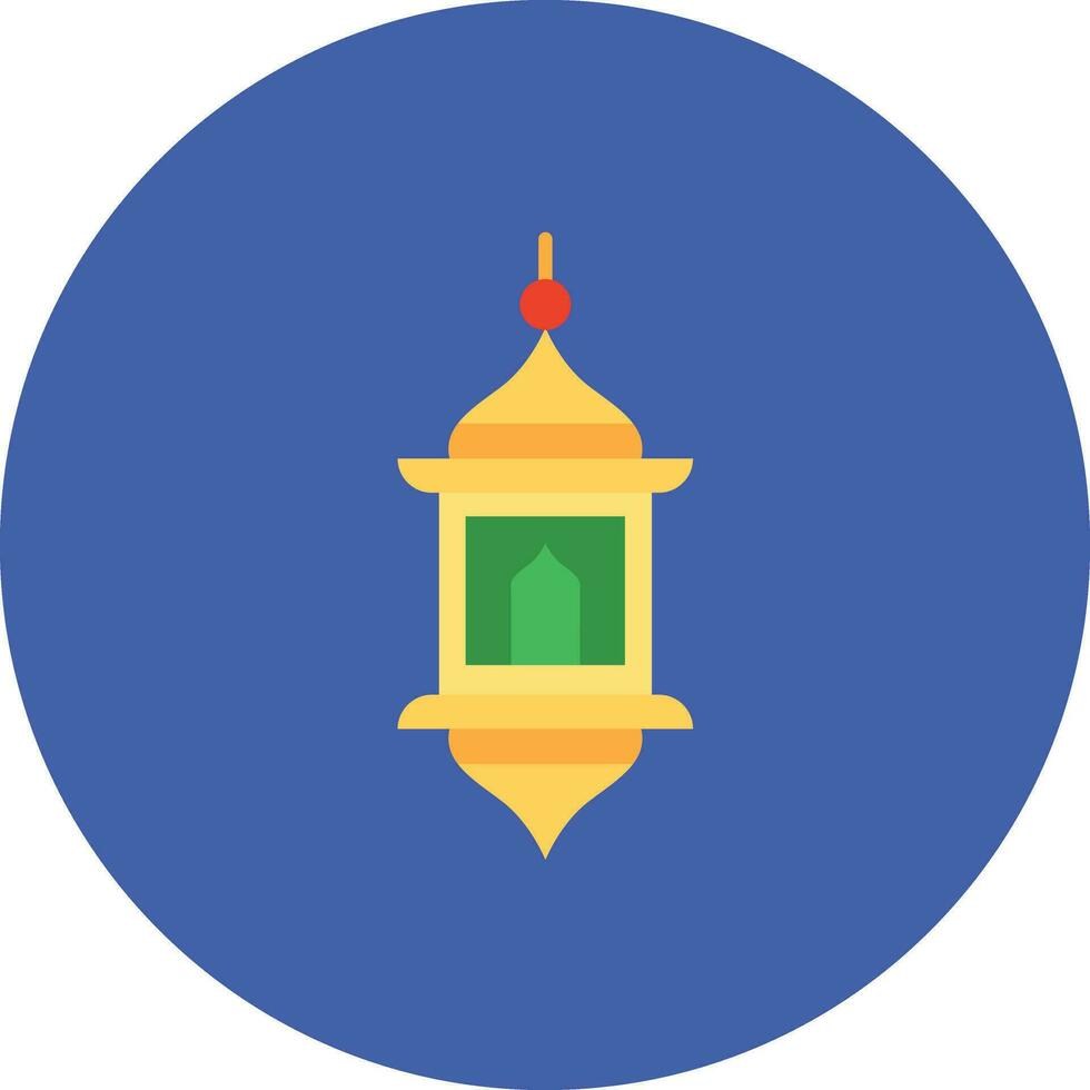 árabe luminária vetor ícone