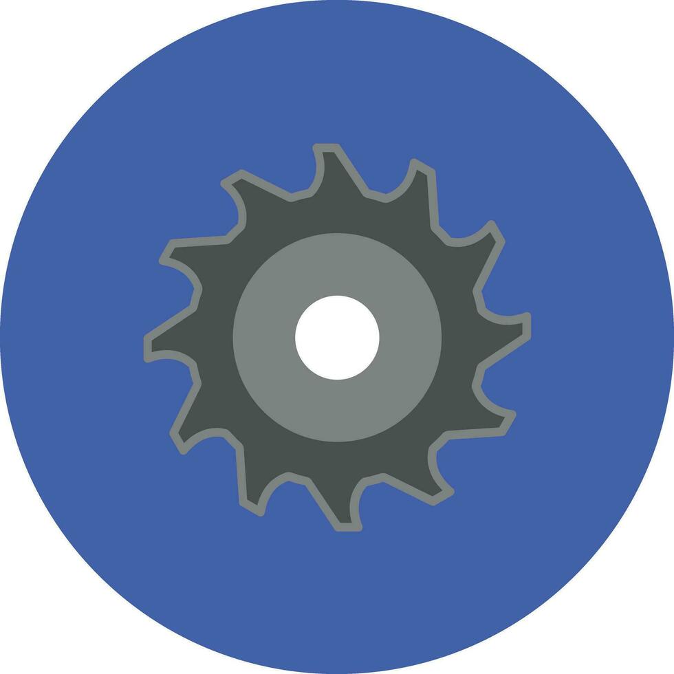 ícone de vetor de serra circular