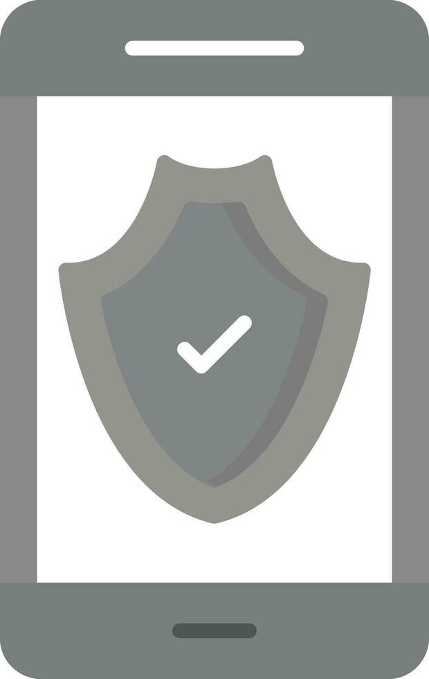 ícone de vetor de dispositivo seguro