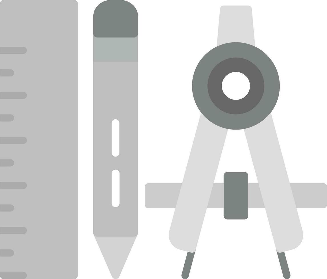 ícone de vetor de ferramentas de geometria