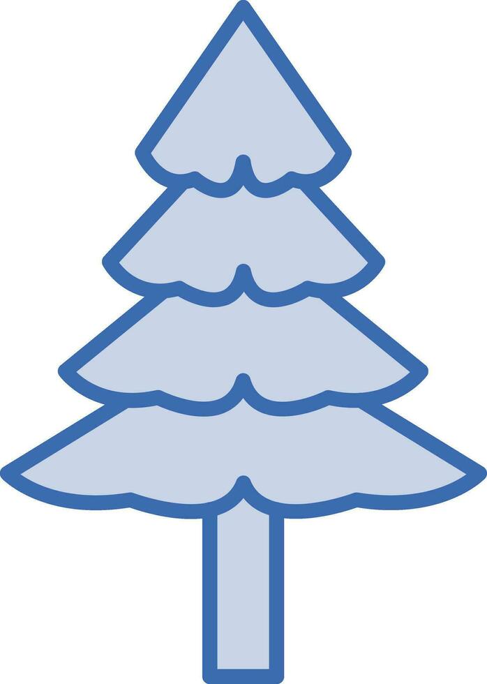 ícone de vetor de pinheiro