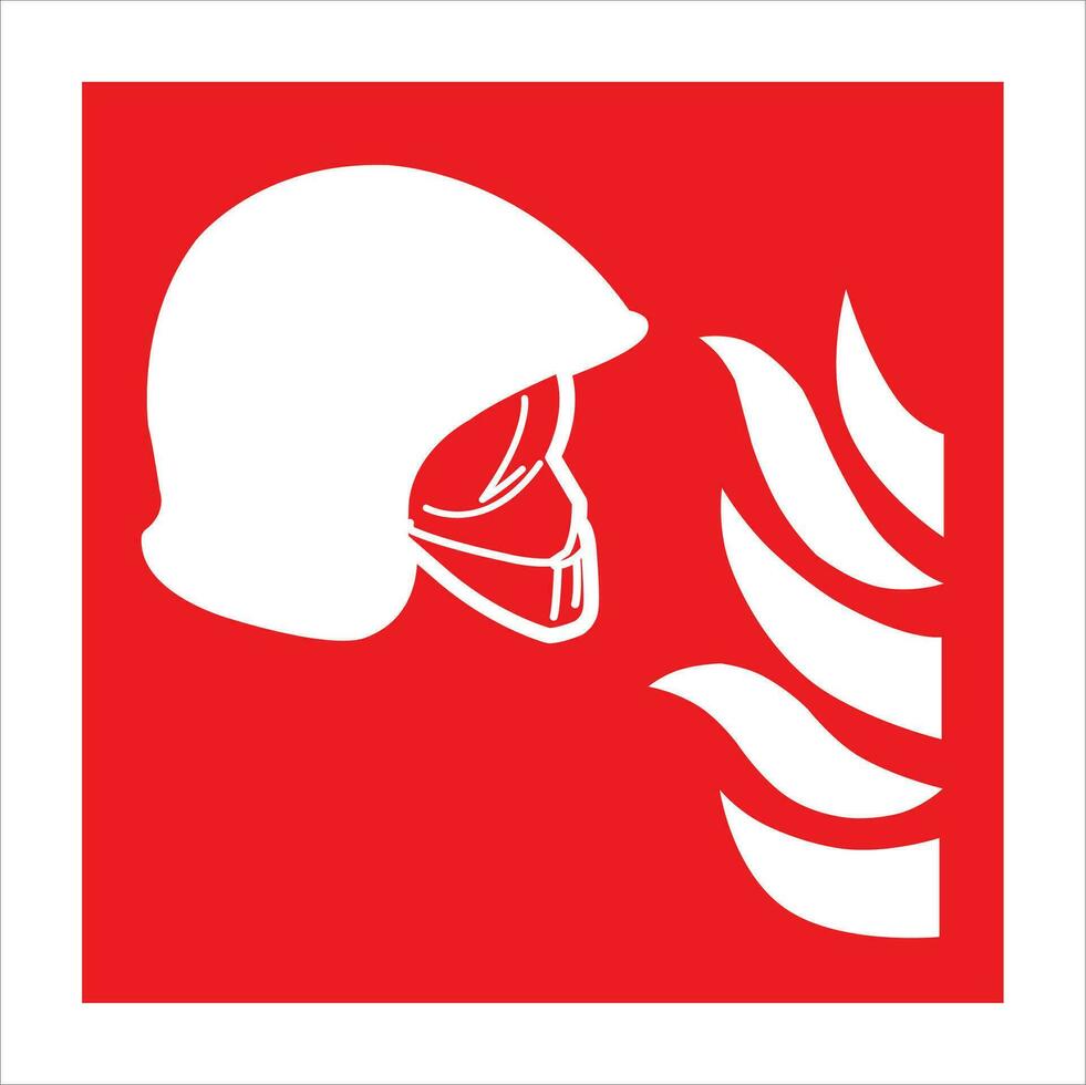 iso 7010 registrado segurança sinais fogo equipamento açao emergência sinais coleção do fogo brigando equipamento vetor
