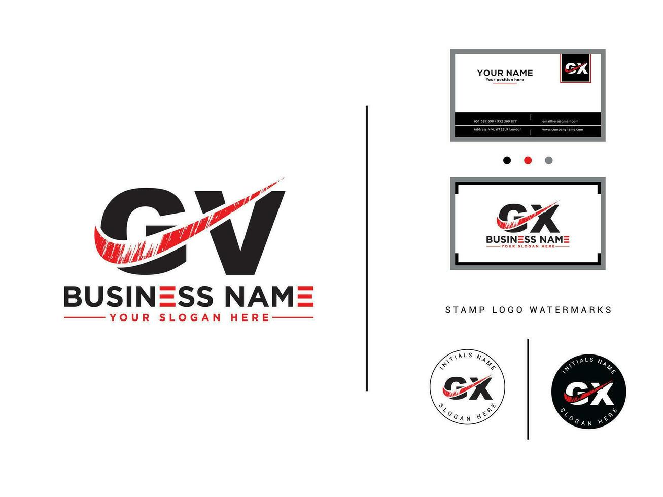 clássico escova gv carta logotipo, monograma gv logotipo ícone vetor arte para o negócio