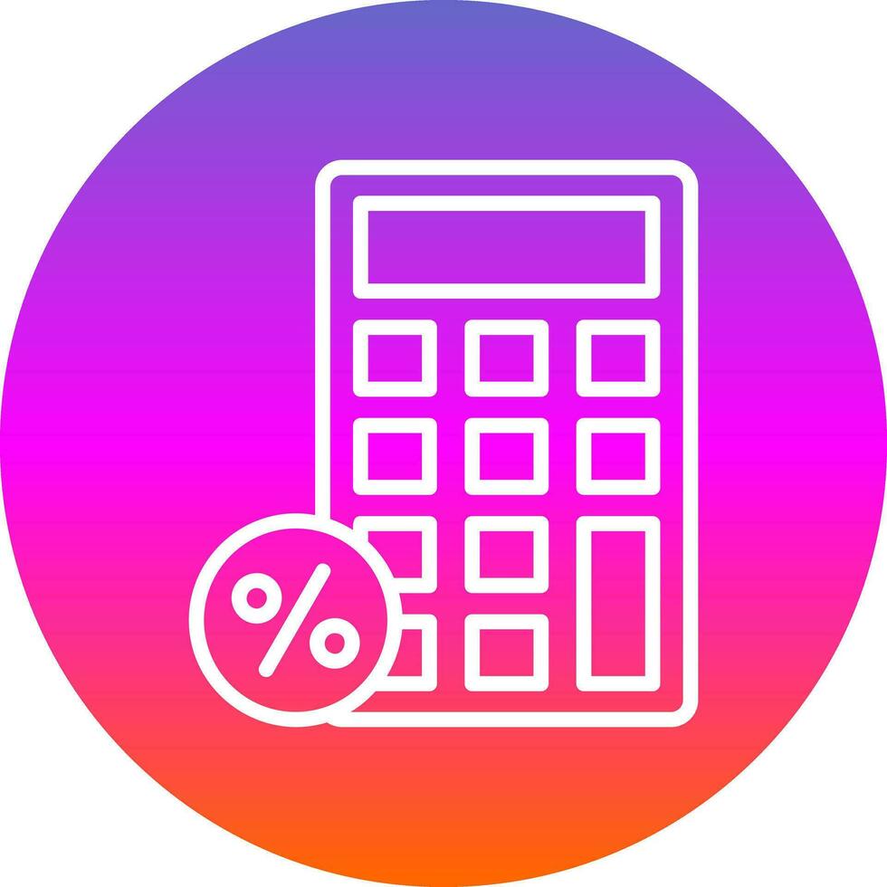 desconto calculadora vetor ícone Projeto