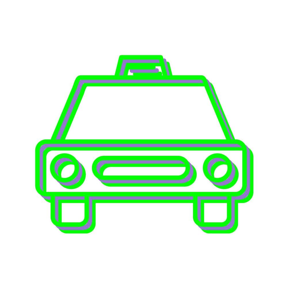 ícone de vetor de táxi