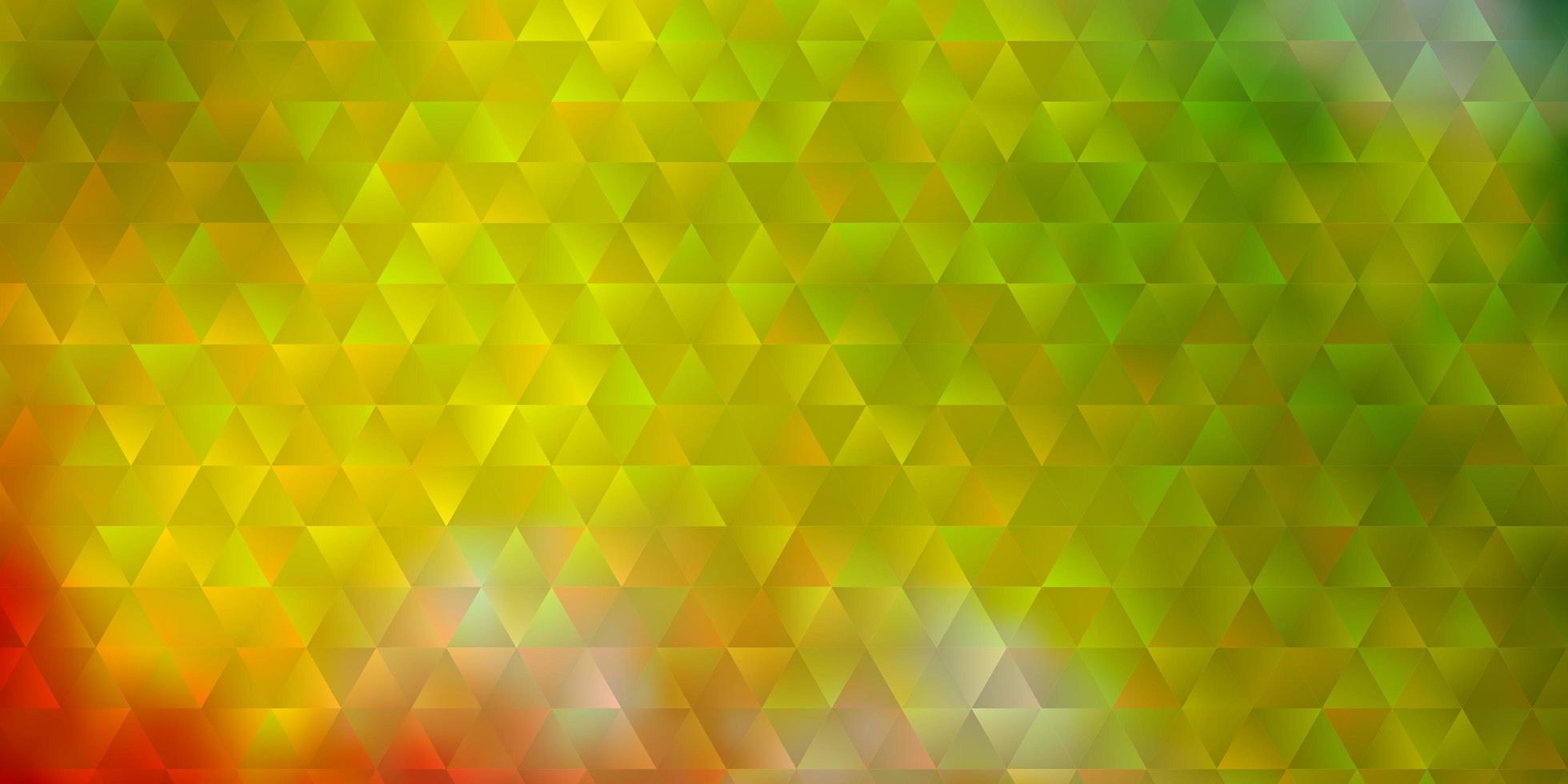 modelo de vetor multicolor escuro com cristais, triângulos.