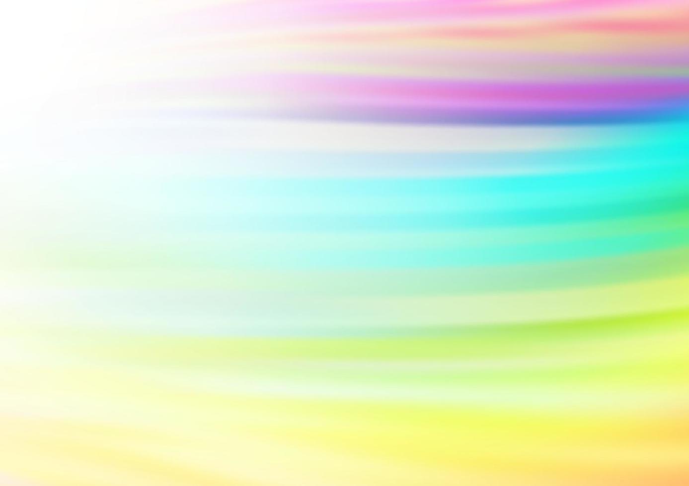 luz multicolorida, modelo de vetor de arco-íris com formas líquidas.