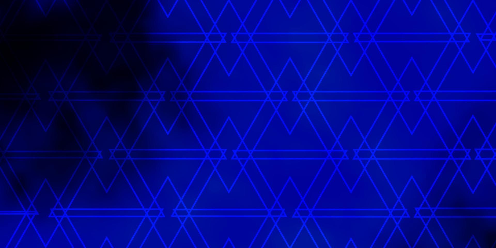 fundo vector azul escuro com triângulos.
