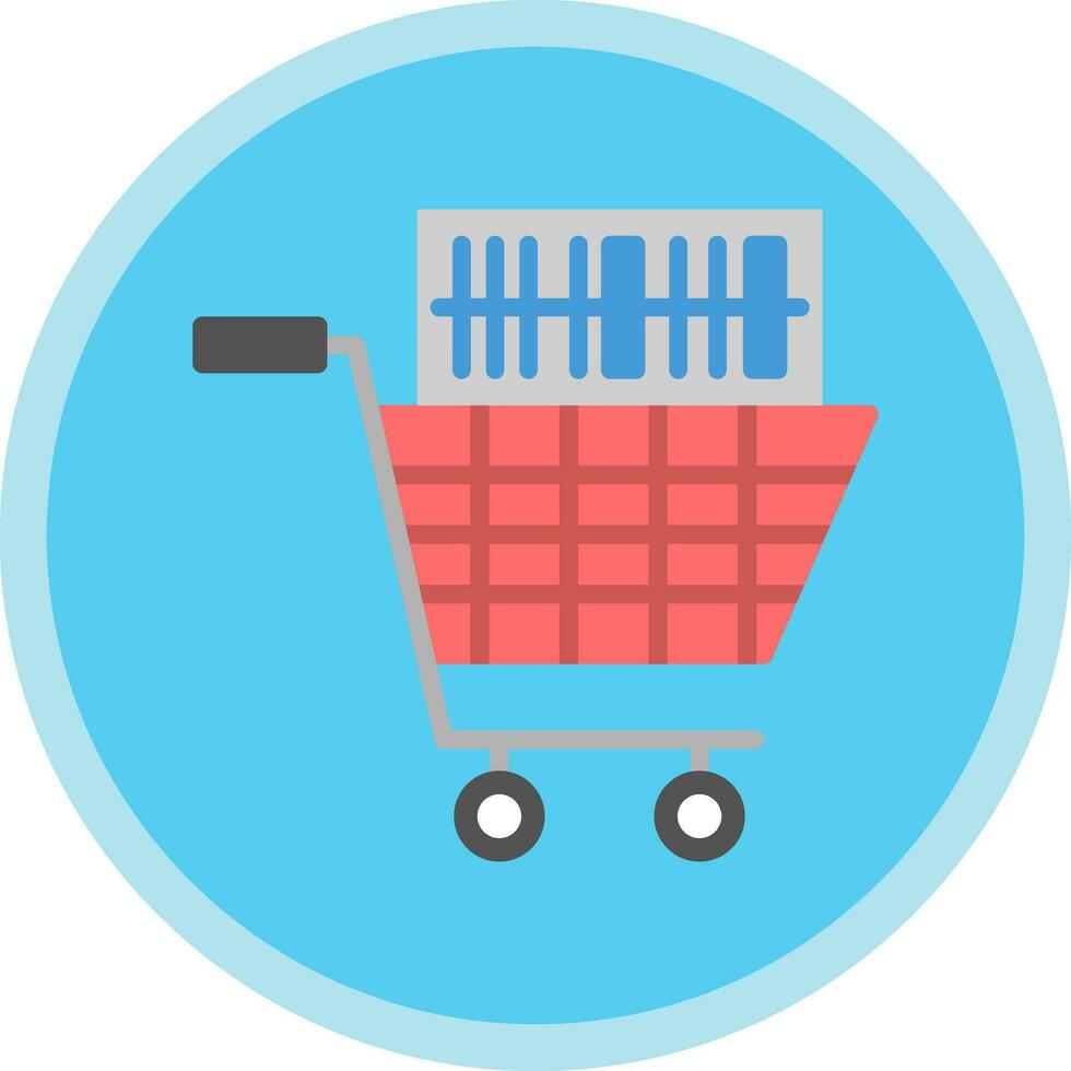 compras código de barras vetor ícone Projeto