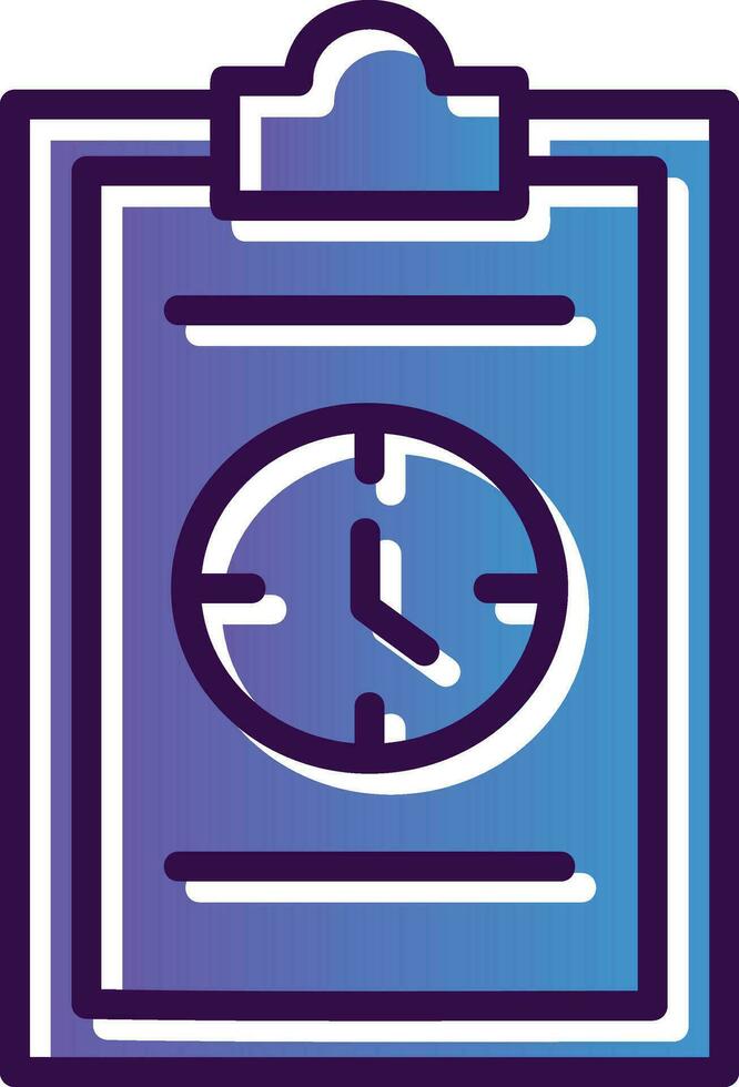 design de ícone de vetor de área de transferência