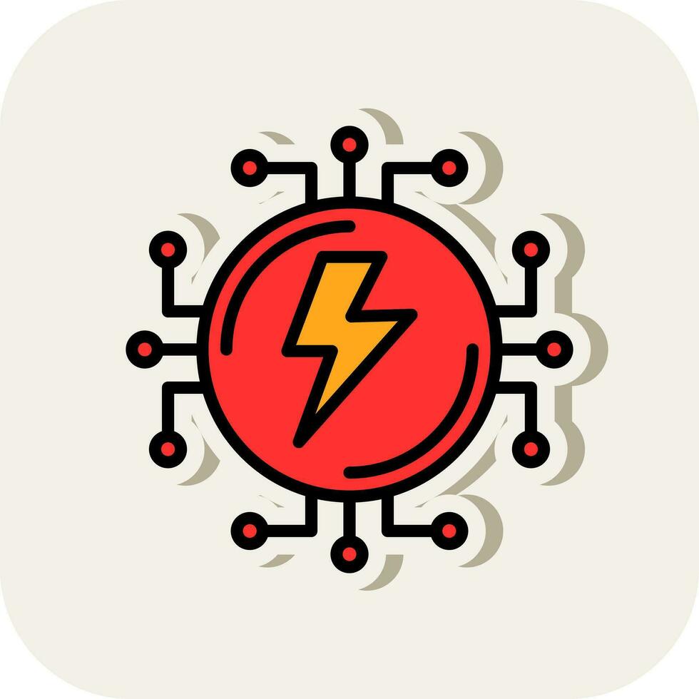 design de ícone de vetor de energia