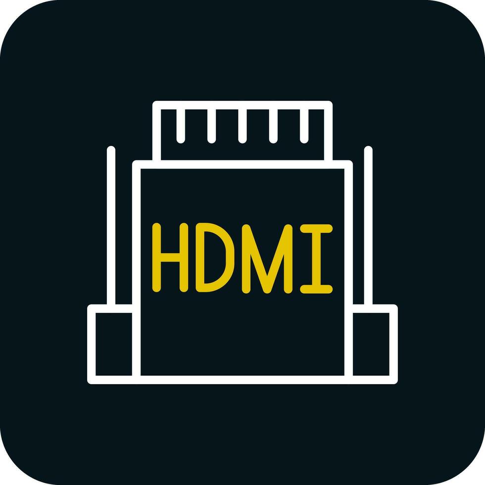 hdmi vetor ícone Projeto