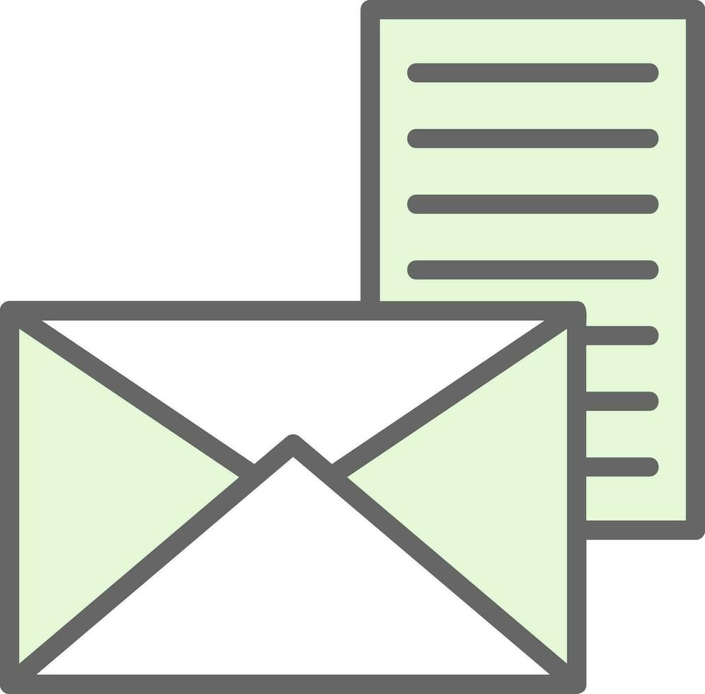 design de ícone de vetor de envelope