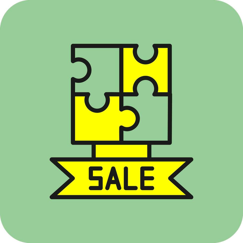 venda quebra-cabeças enigma vetor ícone Projeto