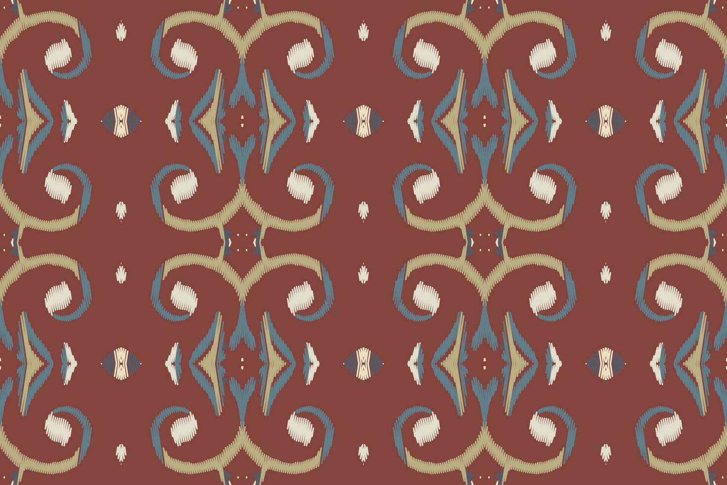 ikat damasco paisley bordado fundo. ikat vetor geométrico étnico oriental padronizar tradicional.asteca estilo abstrato vetor ilustração.design para textura,tecido,vestuário,embrulho,sarongue.