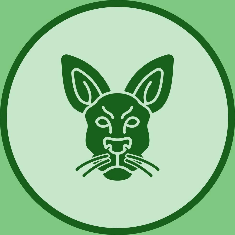 ícone de vetor de canguru