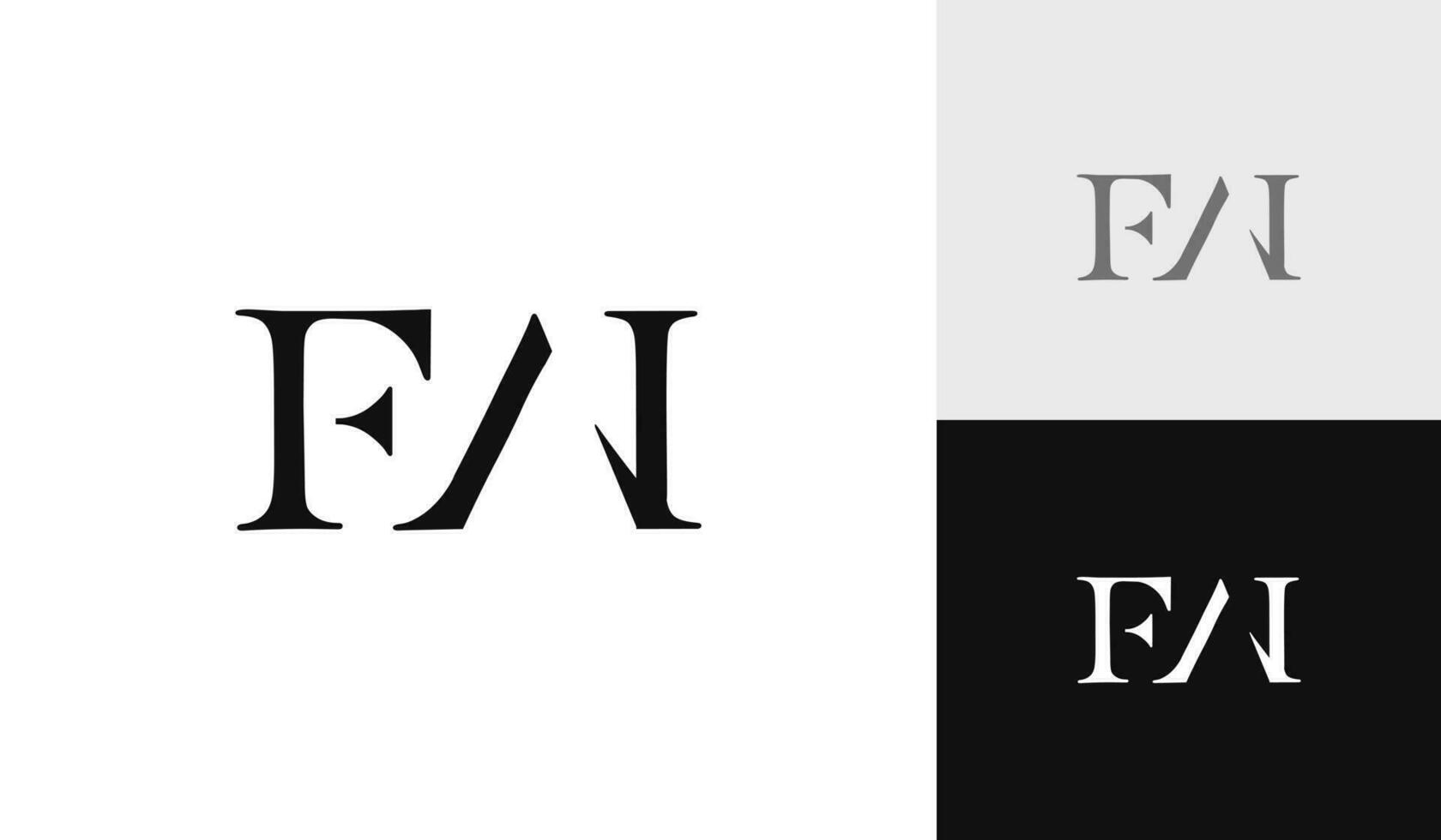 carta fw inicial monograma logotipo Projeto vetor