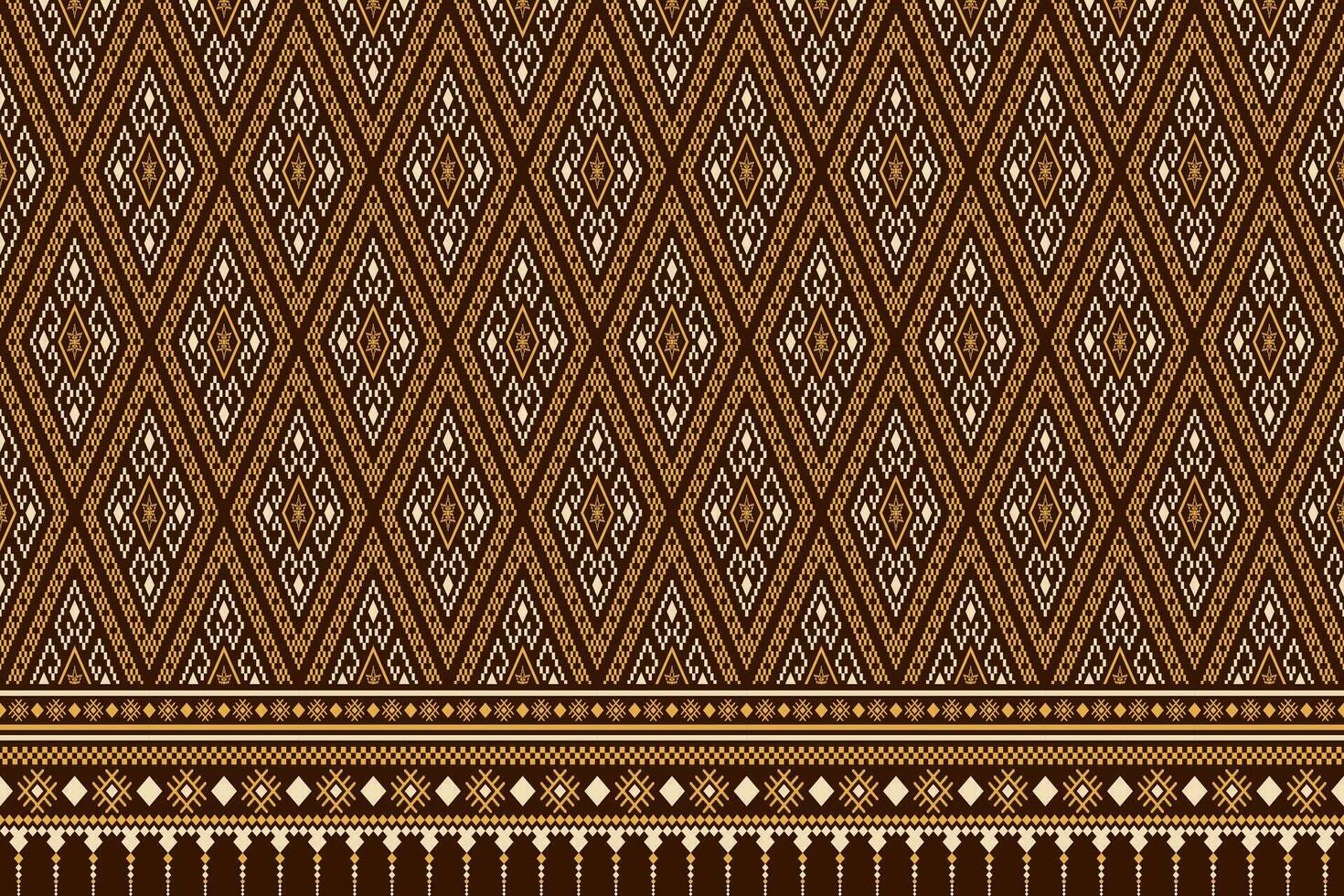 natureza safras Cruz ponto tradicional étnico padronizar paisley flor ikat fundo abstrato asteca africano indonésio indiano desatado padronizar para tecido impressão pano vestir tapete cortinas e sarongue vetor