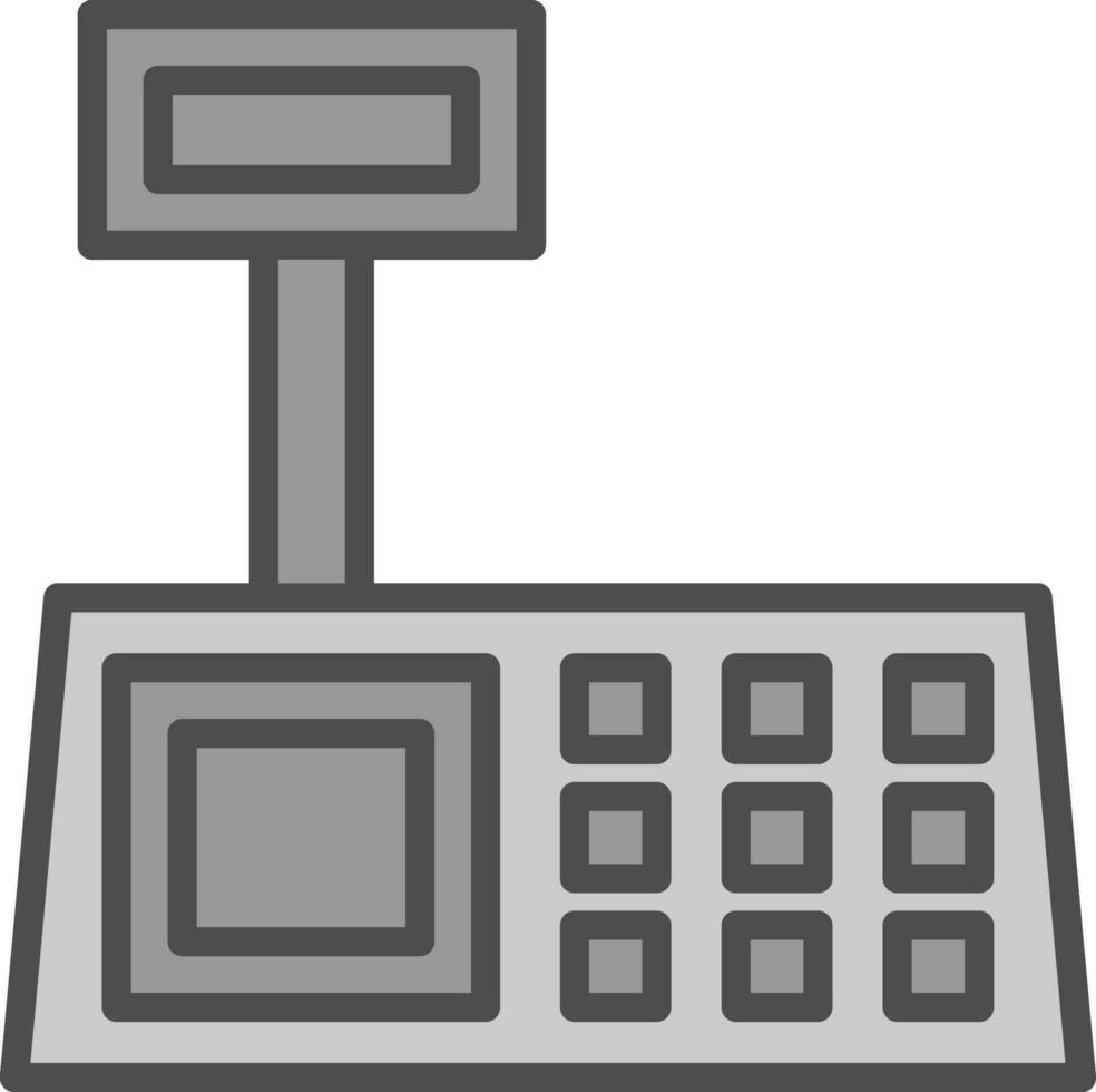 design de ícone de vetor de escalas