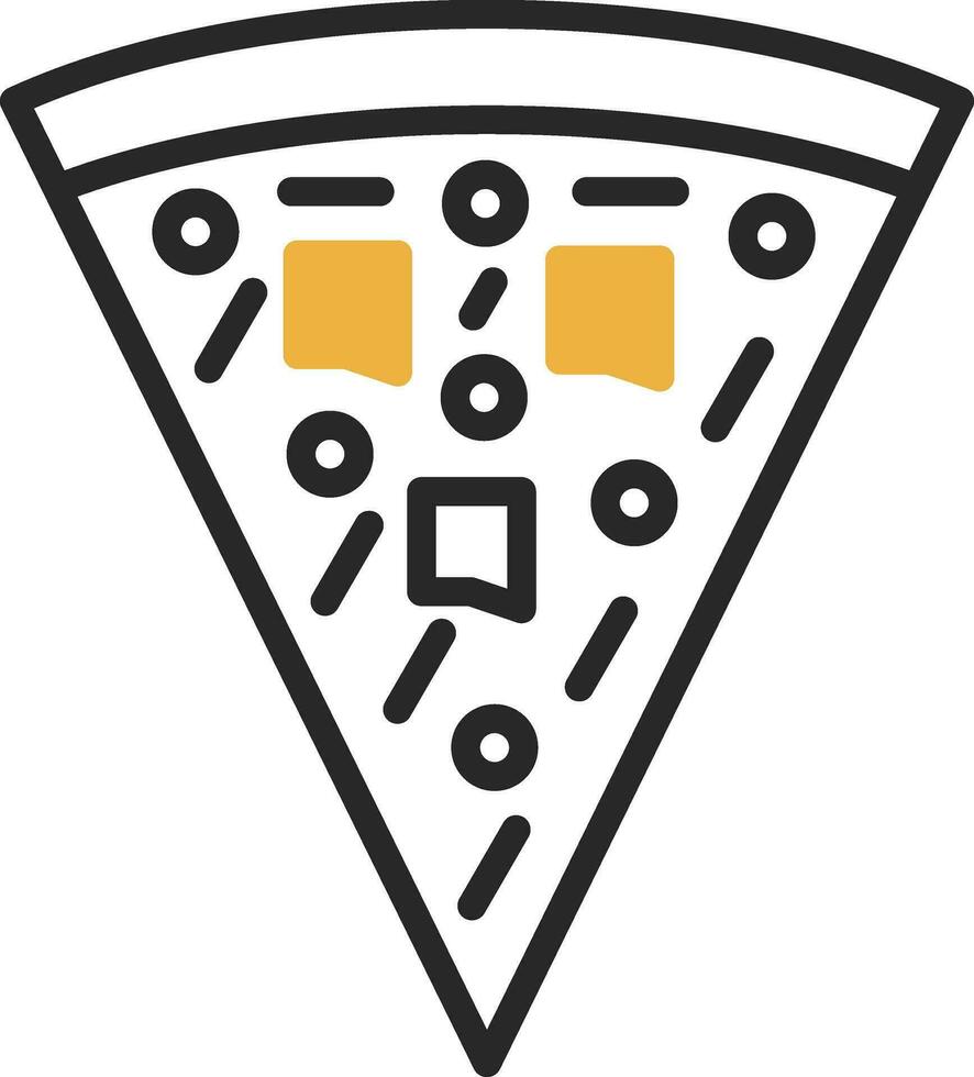 design de ícone de vetor de pizza