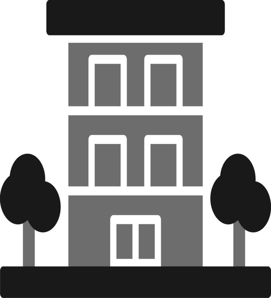 ícone de vetor de apartamento