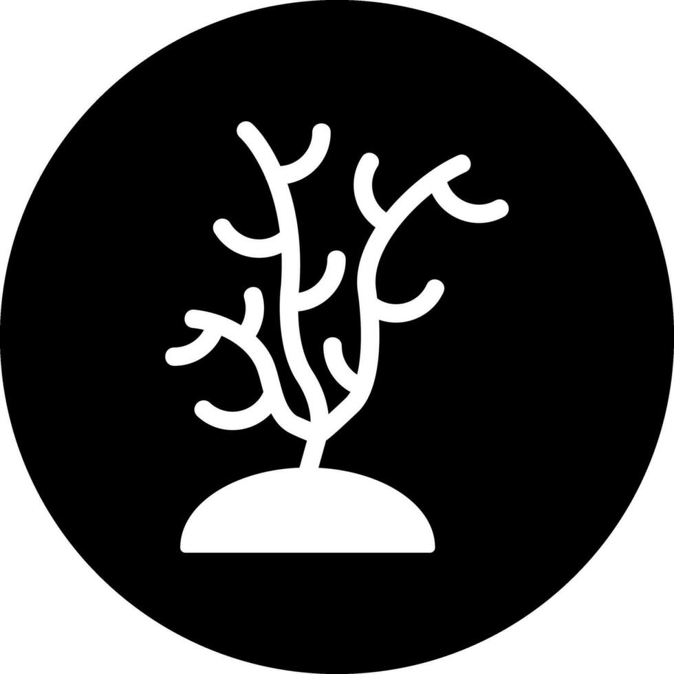 ícone de vetor de coral