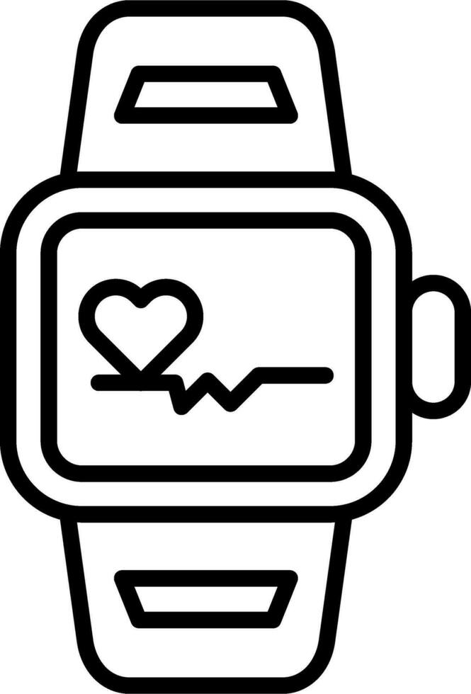 ícone de vetor de smartwatch