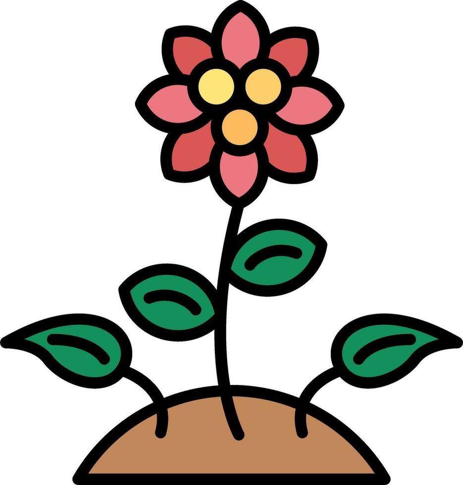 ícone de vetor de planta