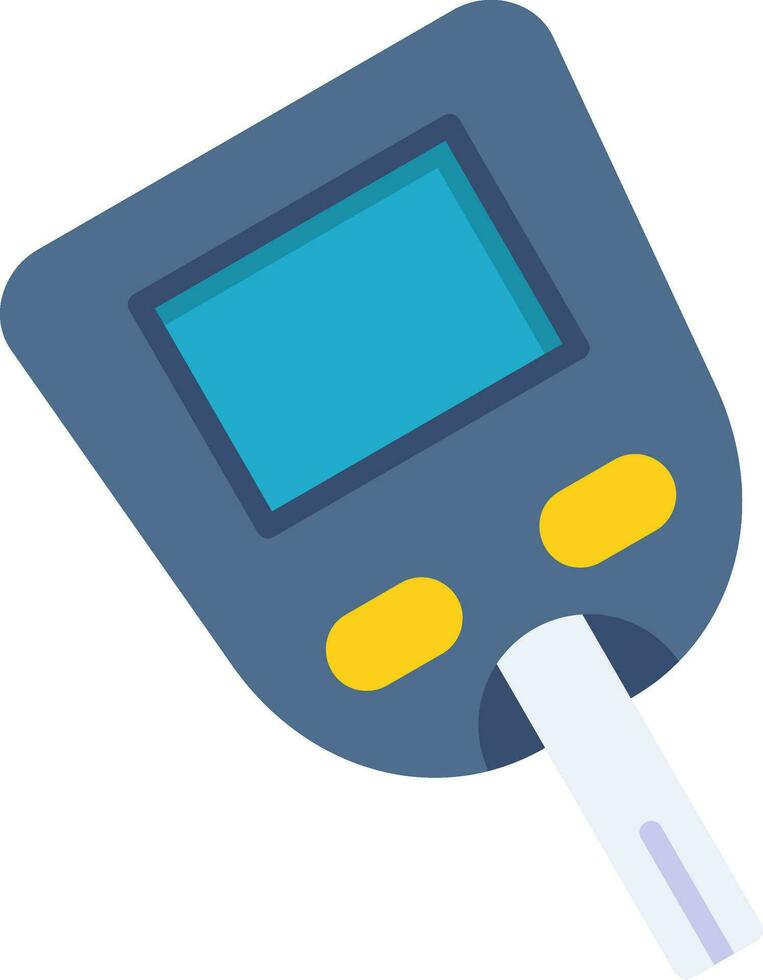 ícone de vetor de medidor de glicose
