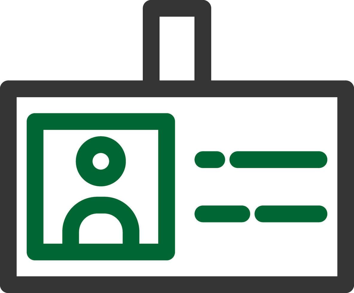 design de ícone criativo de carteira de motorista vetor