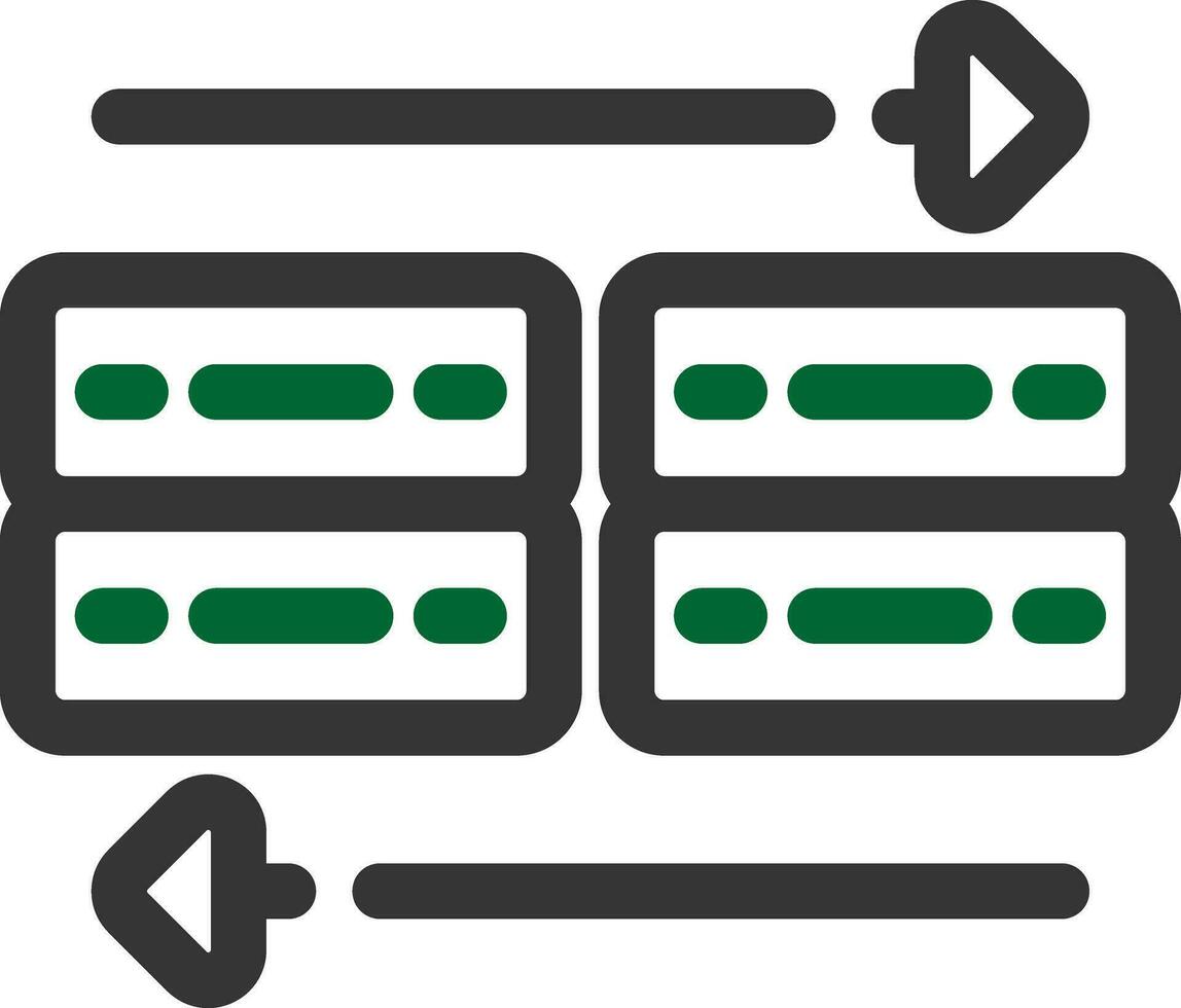 dados transferir criativo ícone Projeto vetor