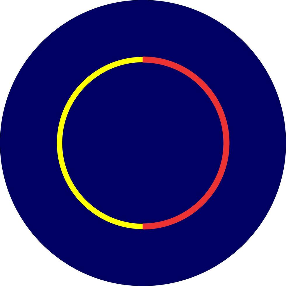 círculo criativo ícone Projeto vetor