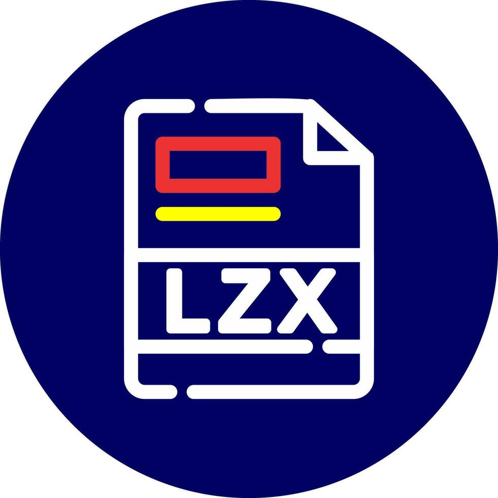 lzx criativo ícone Projeto vetor