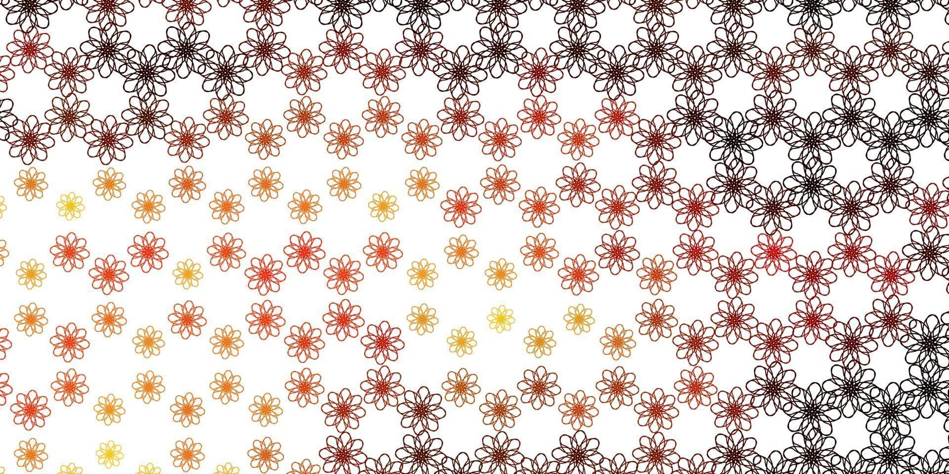 fundo vector laranja claro com linhas irônicas.