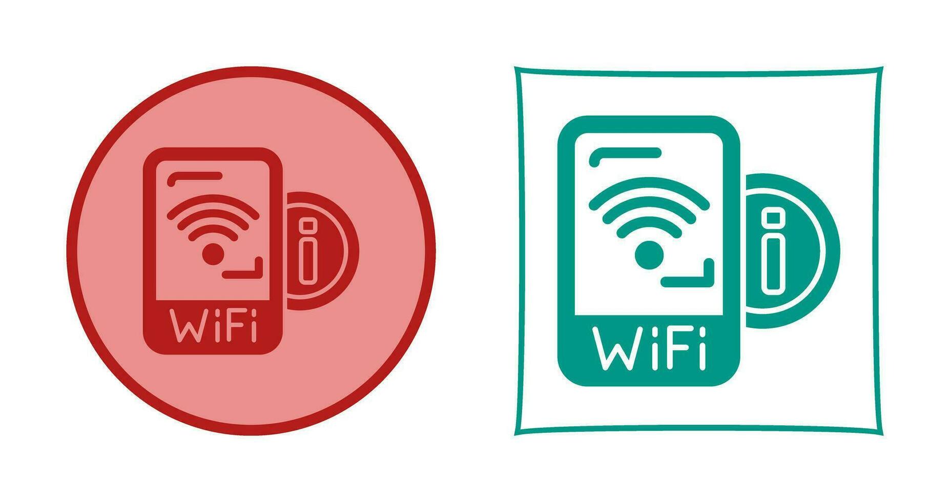 ícone de vetor de sinal wifi