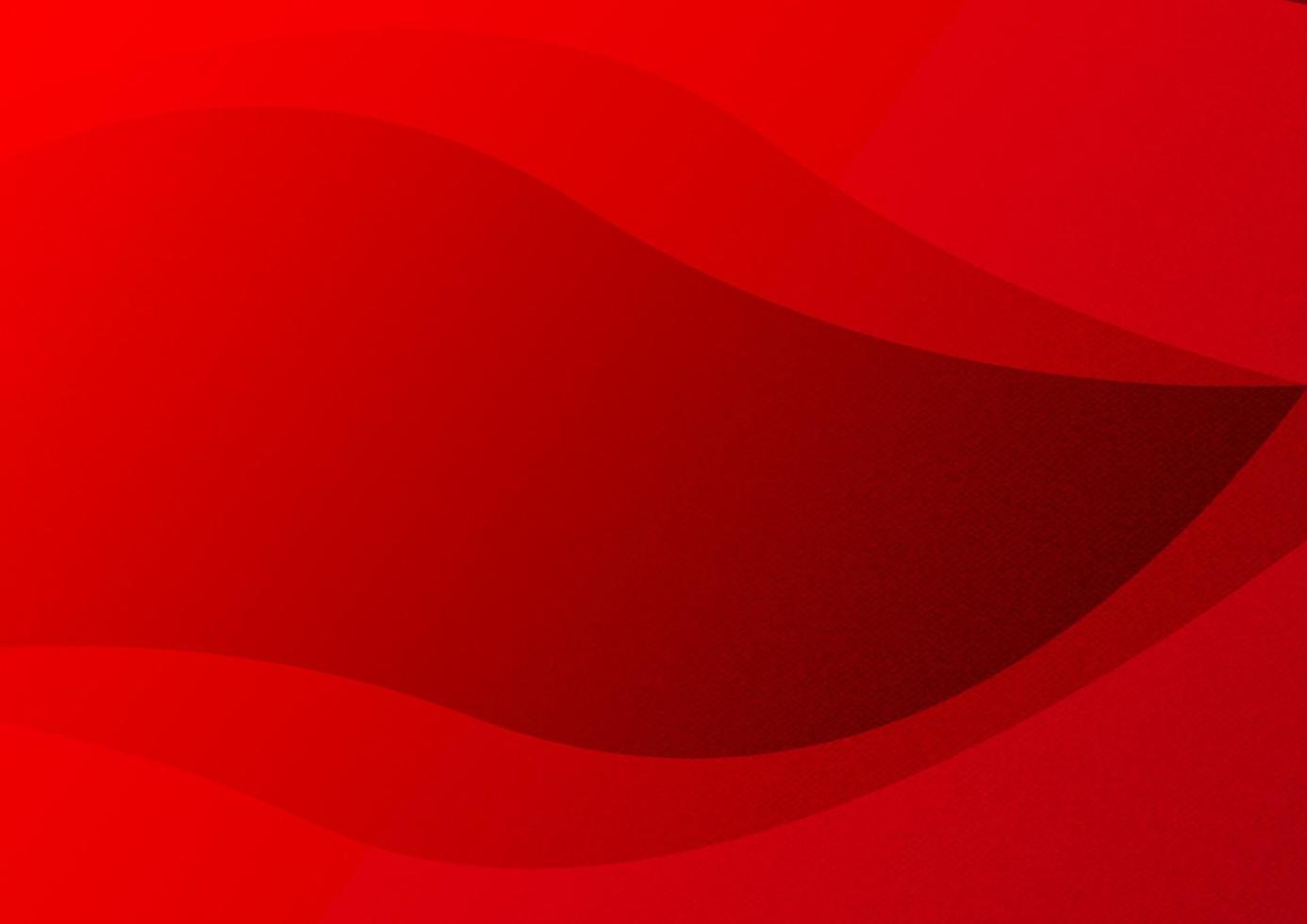 fundo vermelho. onda na textura do tecido. ilustração vetorial. eps10 vetor