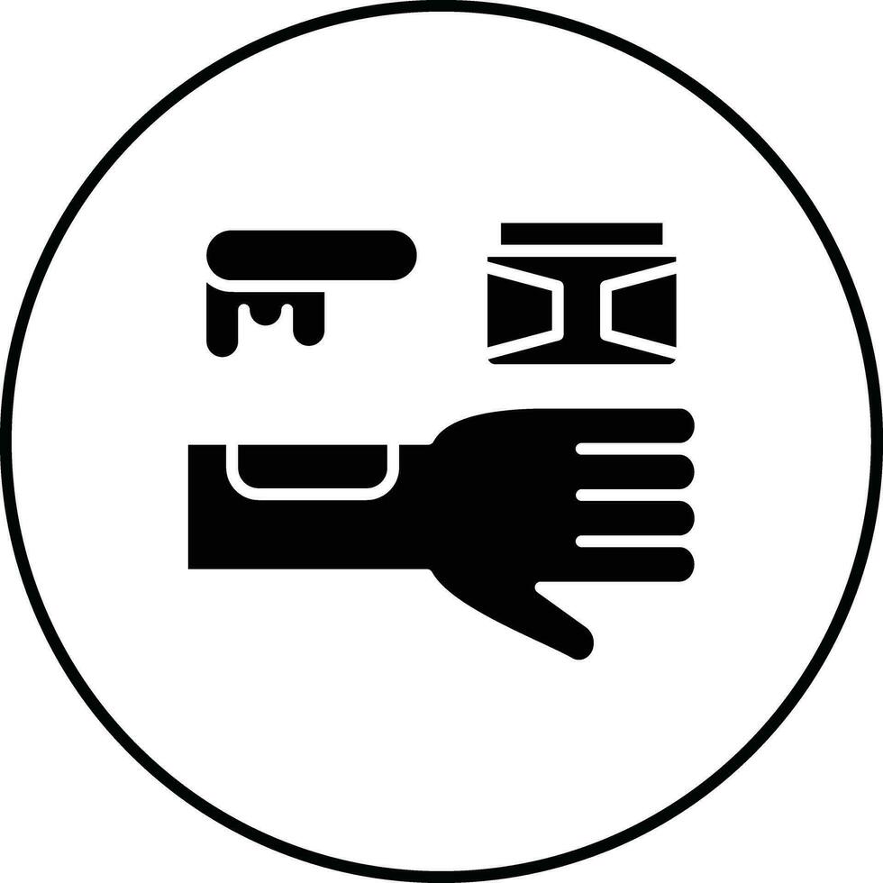 ícone de vetor de depilação