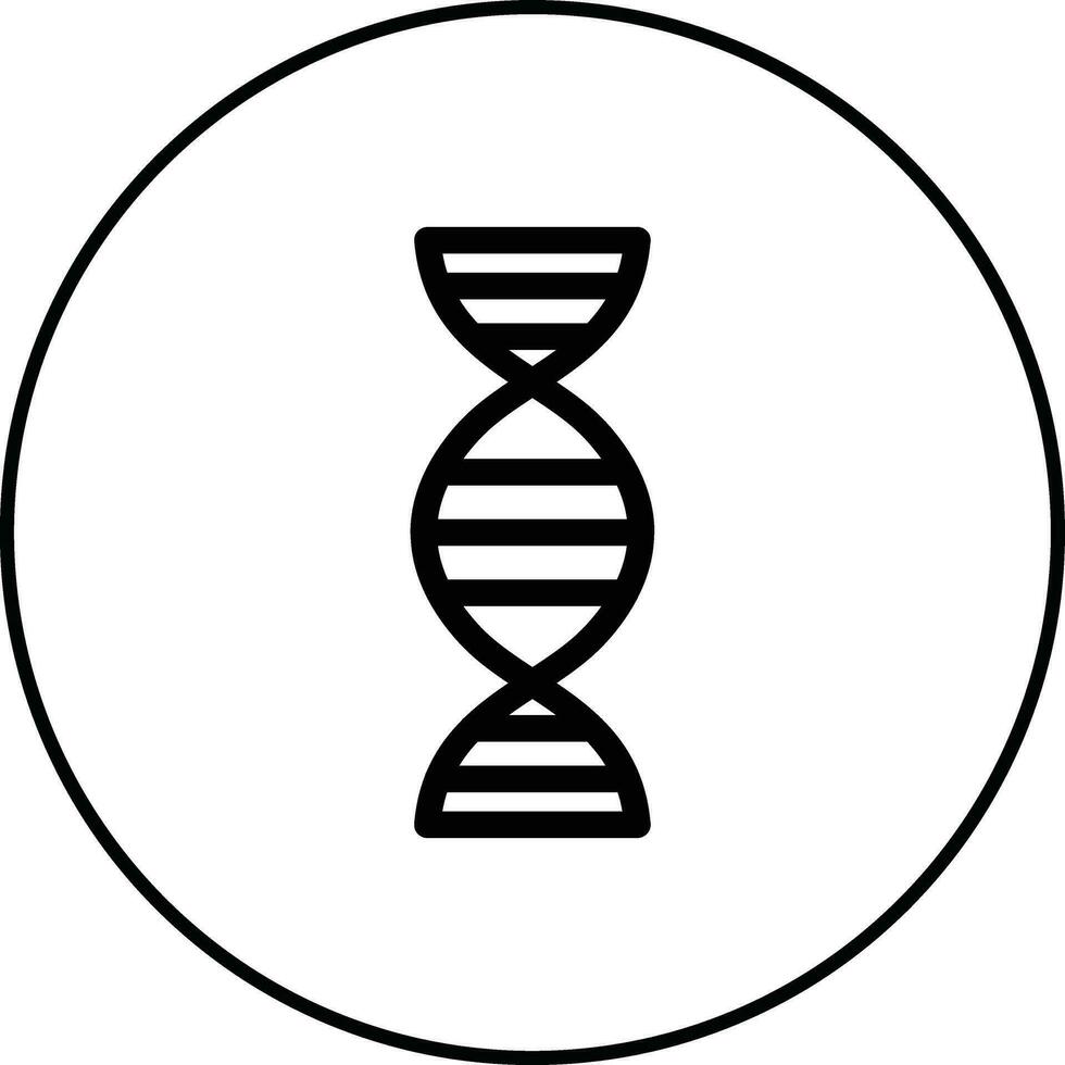 ícone de vetor de DNA