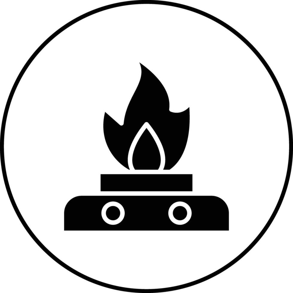 óleo fogo vetor ícone