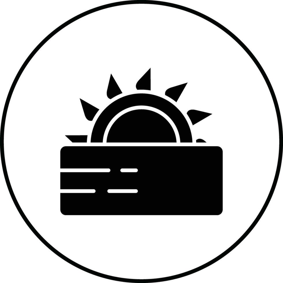 ícone de vetor de serra de mesa