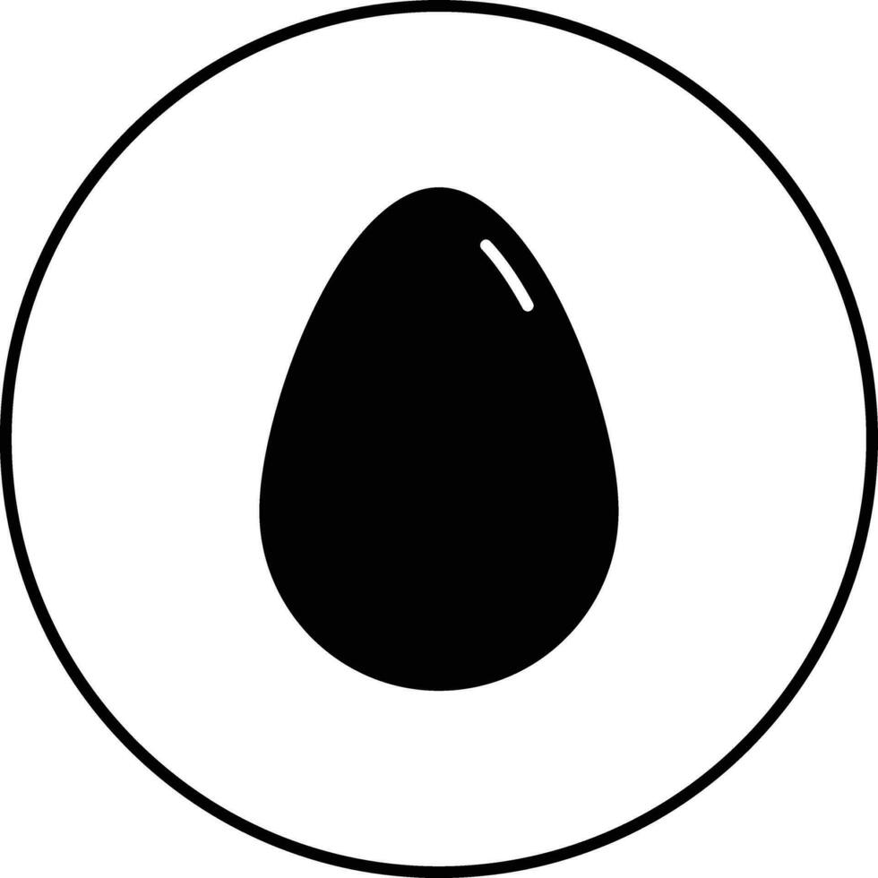ícone de vetor de ovos